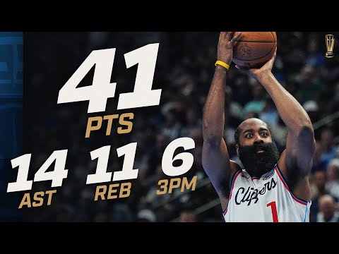 James Harden's 40-PT TRIPLE-DOUBLE vs Mavericks | November 14, 2025