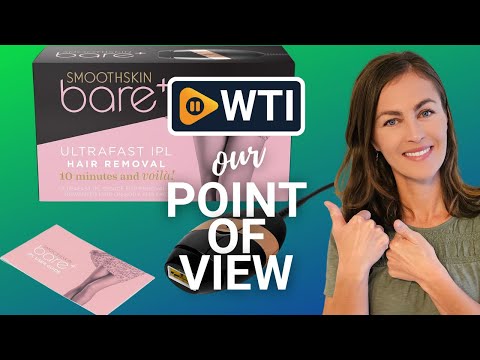SmoothSkin Bare Plus IPL Long-Lasting Body and Facial Hair Removal Device for Women & Men - Easy and Affordable Alternative to Hair Laser Removal - WTI product video review