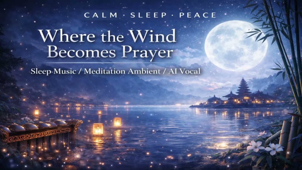 Where the Wind Becomes Prayer Sleep Music Meditation Ambient AI Vocal