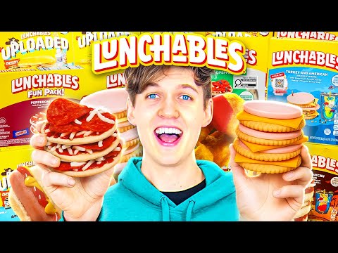 We Tried EVERY Lunchables Flavor!? (RANKING BEST to WORST!)