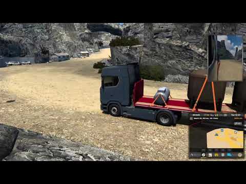 Euro Truck Simulator 2 # 43 - Scania Truck -  Wroclaw to Zurich Logitech G29 Gameplay POV