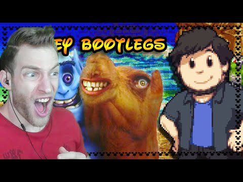 WHY DID THEY DO THIS?!?! Reacting to "Disney Bootlegs" - JonTron