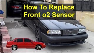 How to replace the front o2 sensor in a Volvo 850, S70, V70, etc., error code P0133 - REMIX