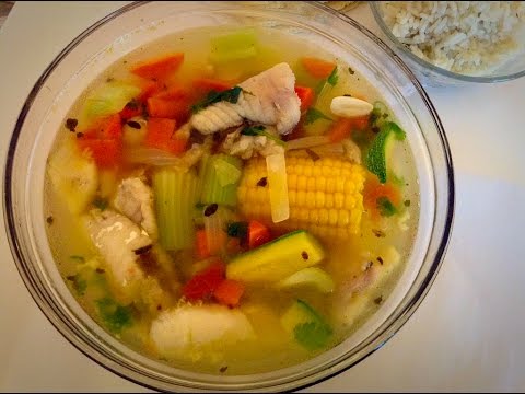 CALDO DE PESCADO! SABROSO FACIL DE HACER!