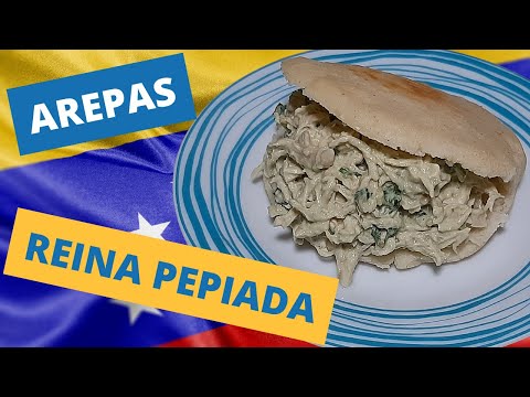 Chicken and Avocado Arepas: Reina Pepiada Venezuelan Recipe