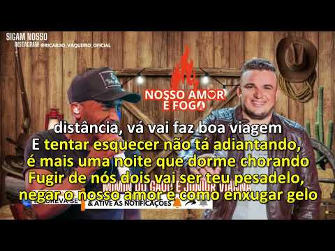 Fogo com Gasolina - Karaokê/ Mimin do Gado e Junior Vianna