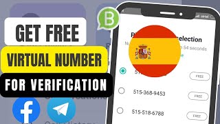 How To Get FREE Virtual Phone Number Of Any Country 2024