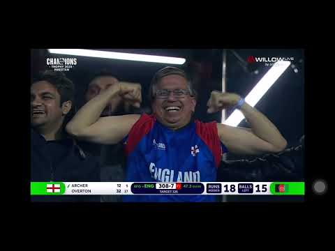 Champions Trophy || AFG v ENG || Final 4 Overs || Winning Moments