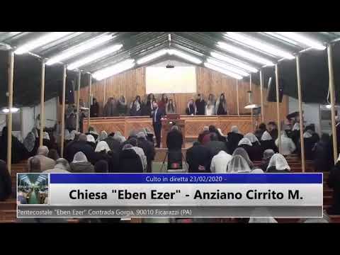 Culto in diretta 25/02/2020 - Anziano Cirrito M.