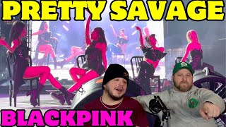 BLACKPINK - Pretty Savage in San Francisco (1st Row Fancam) REACTION