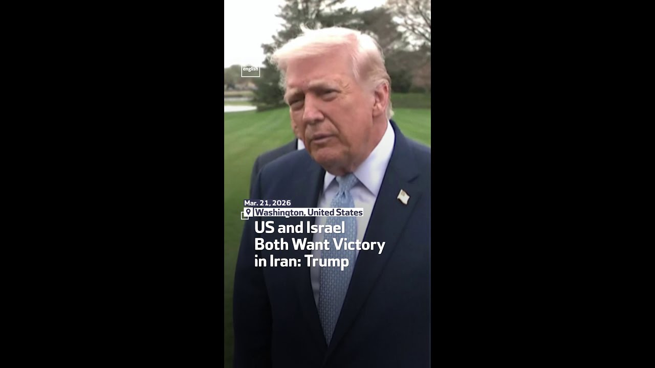 Video | US and Israel Both Want Victory in Iran: Trump
