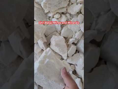 White soapstone talc lumps