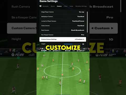 THE BEST CAMERA SETTINGS IN FC 25!