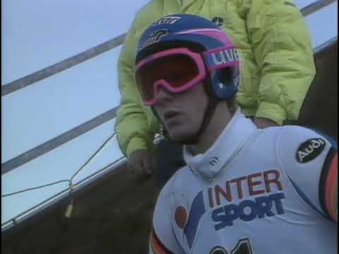 PŚ/TCS Oberstdorf 30.12.1989 - relacja z zawodów (j. niemiecki/polskie napisy)