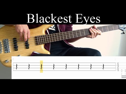 Blackest Eyes (Porcupine Tree) - Bass Cover (With Tabs) by Leo Düzey
