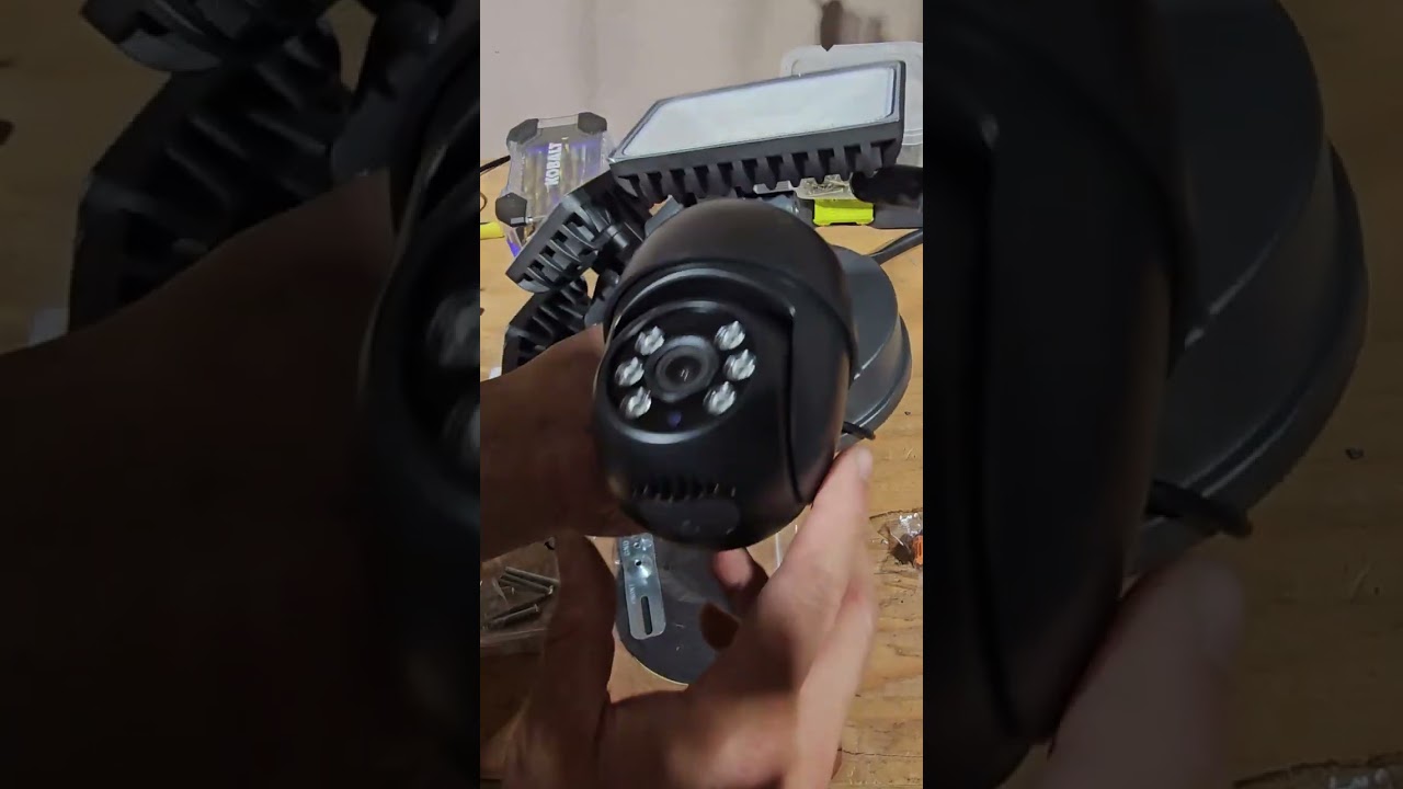 Floodlight Camera Outdoor Wired