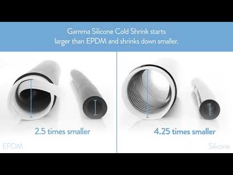 EPDM vs Silicone Cold Shrink  Shrink Ratio Comparison