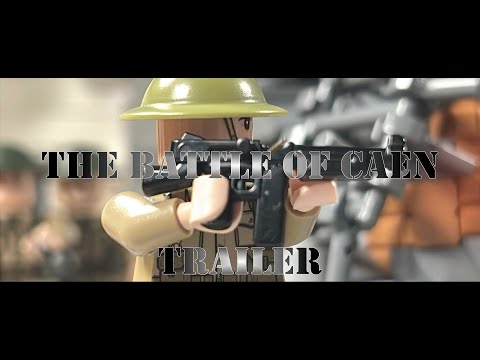 Battle of Caen Trailer – Lego WW2 Stop Motion