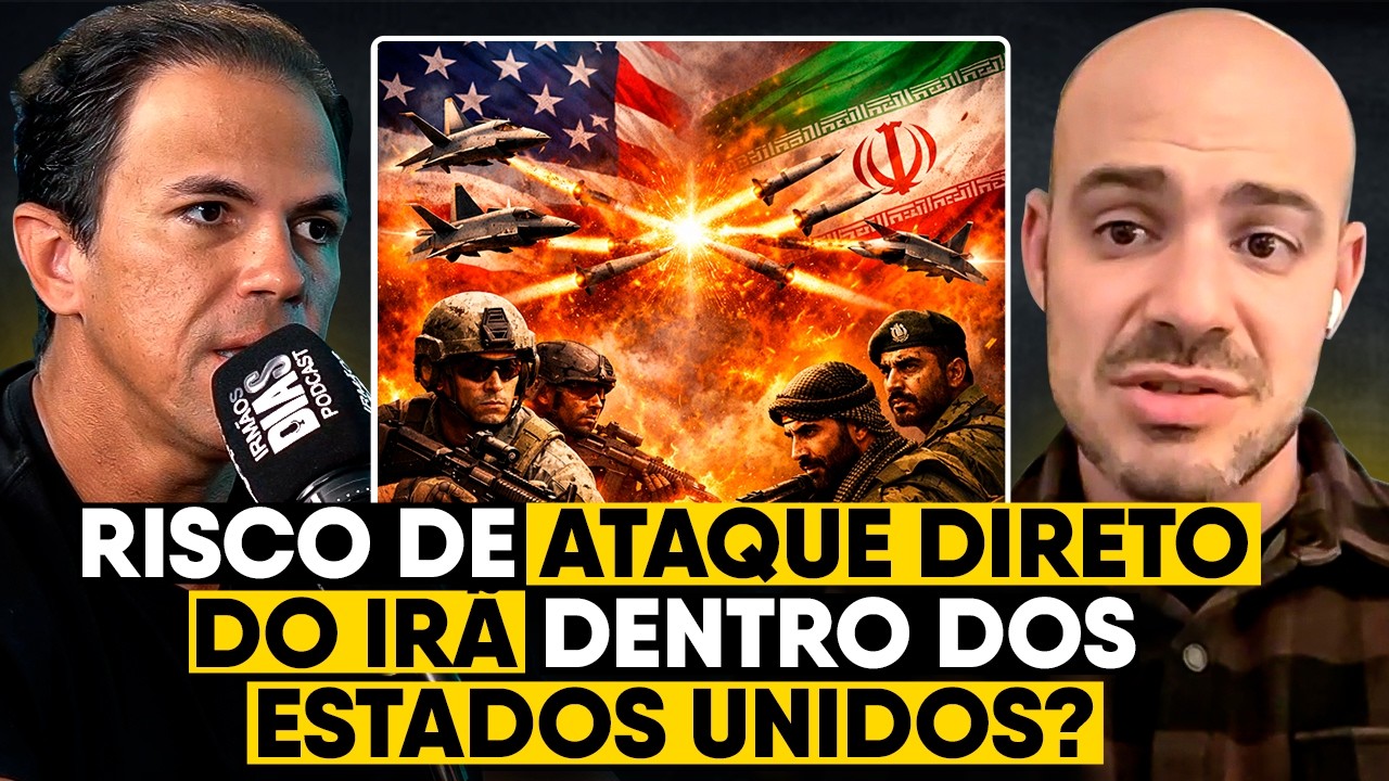 O IRÃ vai para o TUDO OU NADA CONTRA os EUA? - ANDRÉ LAJST