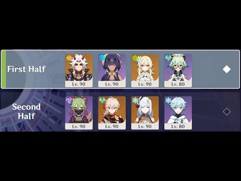 3.1 Spiral Abyss, Arataki Itto Bloom & Cryo Kuki Shinobu - (Floor 12, 9★)