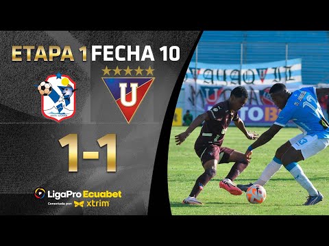 FULL SUMMARY: MANTA 1-1 LIGA DE QUITO / LIGA PRO ECUABET