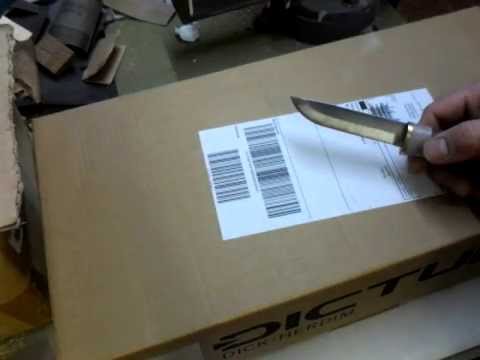 Unboxing. Nachlieferung von Dictum