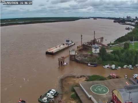 EN VIVO  Puerto de San Lorenzo - Santa Fe - Argentina