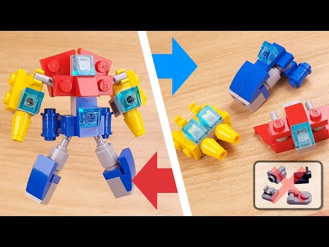 LEGO brick vehicles combiner transformer robot tutorial Hyperzord Legacy #LEGO #レゴ合体ロボ #レゴアイデア #레고로봇