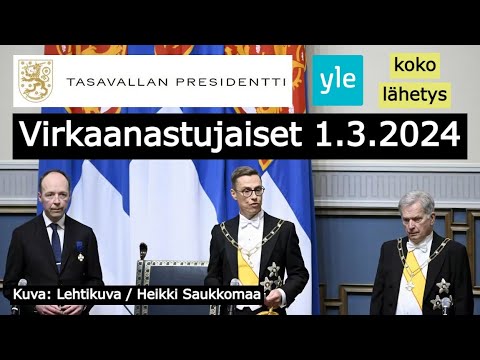 Tasavallan presidentin virkaanastujaiset 1.3.2024 | Ylen koko lähetys