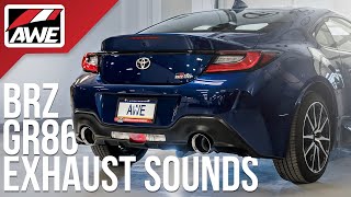 AWE Touring & Track Exhausts for BRZ & 86