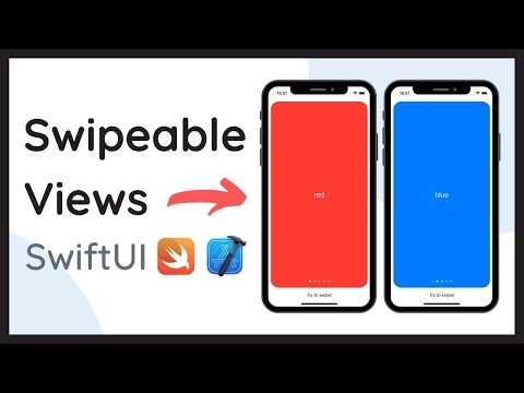 How to create Swipeable View Pages on iOS with SwiftUI (Xcode)