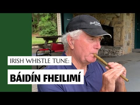 Báidín Fheilimí on Irish Tin Whistle