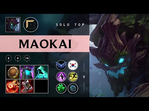 Maokai Top vs Jax - KR Diamond Patch 25.24