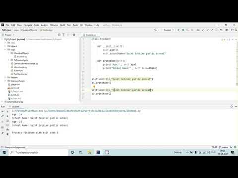 24 Constructor By __init__ Method In Python