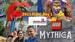 Legoland Windsor VLOG 2021 DAY 1 - We experience the NEW for 2021 - MYTHICA!