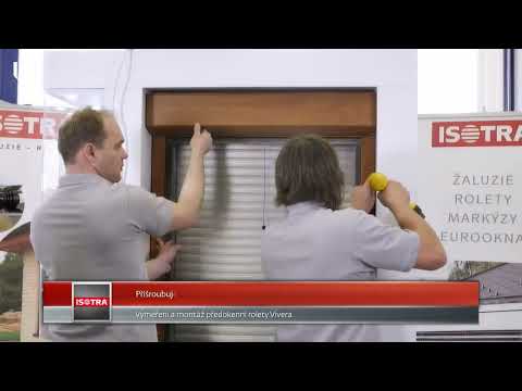 Návod na montáž - vonkajšie rolety