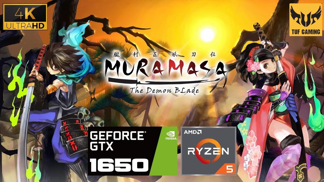 Muramasa: The Demon Blade [DOLPHIN] Gameplay, GTX 1650, Ryzen 5 3550H, 4K Native Res, 1080p