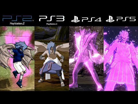 Evolution of Sasuke Uchiha in Naruto Games