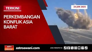Download lagu [LANGSUNG] Perkembangan konflik Asia Barat: Iran-Israel | 24 Jun 2025 mp3