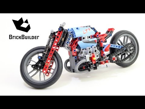 Vidéo LEGO Technic 42036 : La moto urbaine