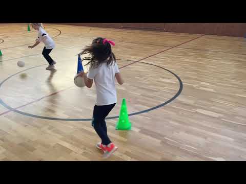 Minihádzaná/Minihandball training for kids!