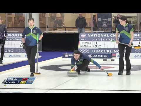 Cora Farrell (McMakin) Runback for Three vs Peterson - US Nationals - February 2024