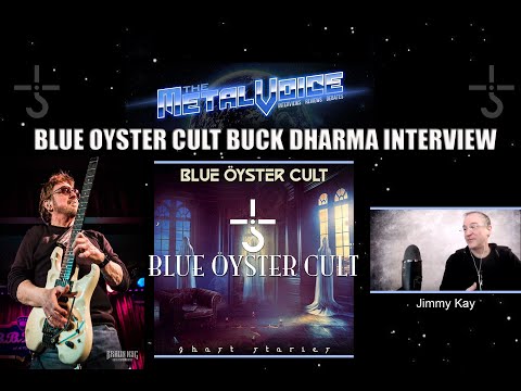 Blue Oyster Cult Buck Dharma Interview-GHOST STORIES- Martin Birch- Metallica Astronomy-Black & Blue
