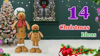14 Easy Christmas/Holiday Gingerbread ideas from Ordinary materials | DIY Christmas craft idea 54☃️