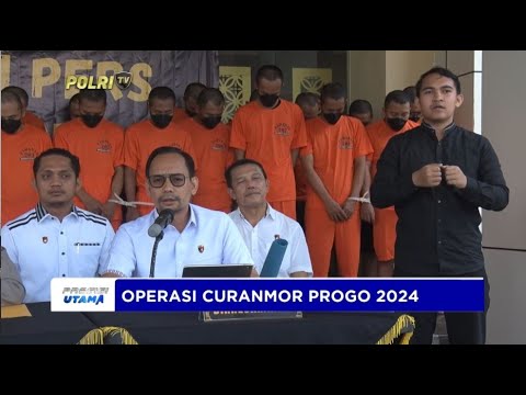 POLDA DIY OPERASI CURANMOR PROGO 2024