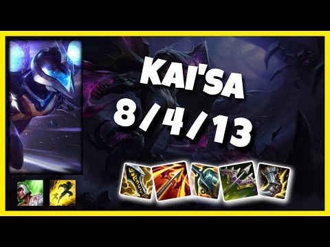 Kai'Sa vs Miss Fortune KOREAN Challenger BOT (8/4/13) Gameplay Replay - Patch 10.24