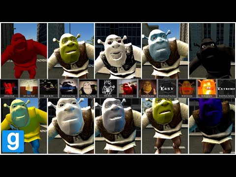 THE EVERY EXTREME DIFFICULT SHREK IS INSANE | Garry's mod