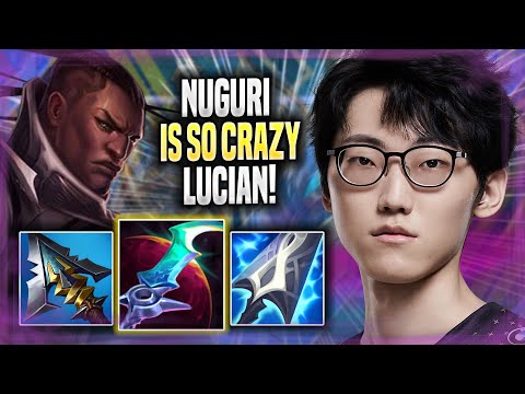NUGURI IS SO CRAZY WITH LUCIAN! - Nuguri Plays Lucian TOP vs Jayce! | Season 2022