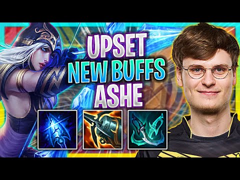 UPSET TRIES ASHE WITH NEW BUFFS! | VIT Upset Plays Ashe ADC vs Twitch!  Season 2023