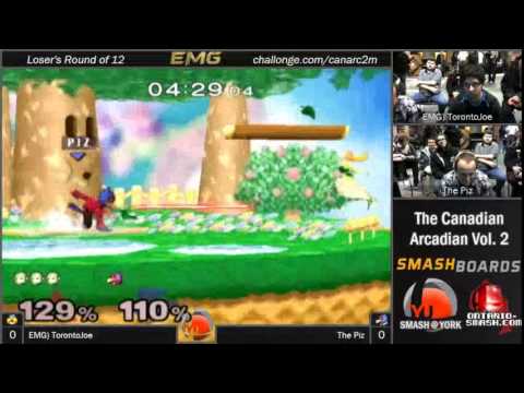Canadian Arcadian Vol. 2 - EMG) TOJoe vs The Piz
